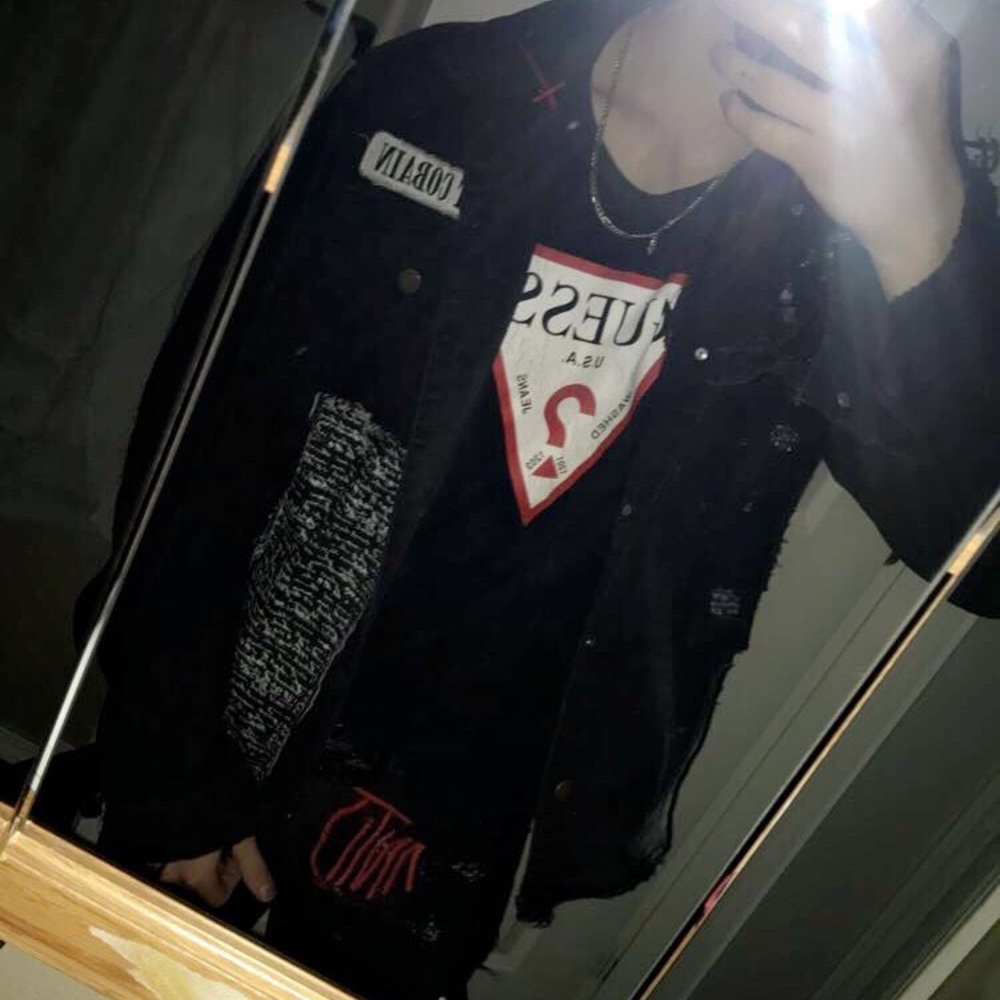 Custom denim jacket